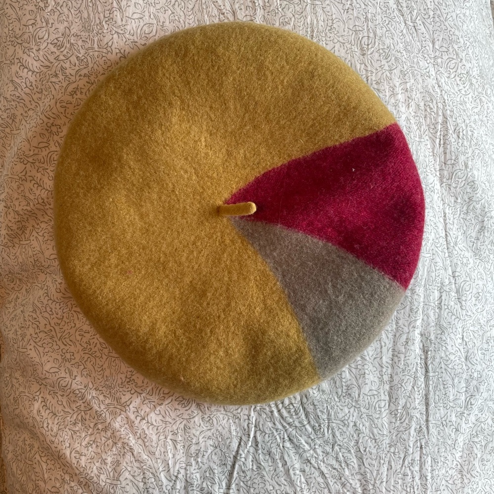 Brixton Multicolor Wool Beret